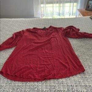 Elegant Red Women's Dress